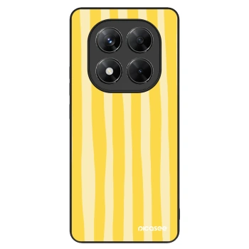 Picasee ULTIMATE CASE για Xiaomi Redmi Note 14 Pro 5G - Lines lemon