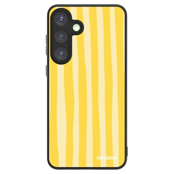 Picasee ULTIMATE CASE PowerShare για Samsung Galaxy S25+ 5G - Lines lemon