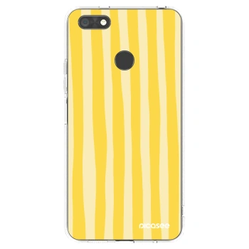 Θήκη για Huawei P9 Lite Mini - Lines lemon