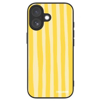 Picasee ULTIMATE CASE για Apple iPhone 17 - Lines lemon