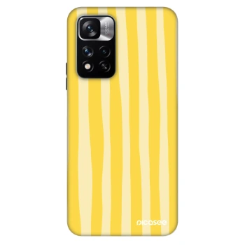 Θήκη για Xiaomi Redmi Note 11 Pro - Lines lemon