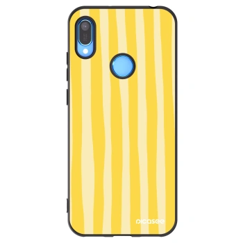 Θήκη για Huawei Y6 2019 - Lines lemon