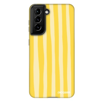 Θήκη για Samsung Galaxy S21 5G G991B - Lines lemon