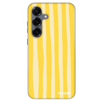 Θήκη για Samsung Galaxy S25 5G - Lines lemon