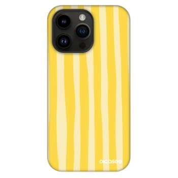 Θήκη για Apple iPhone 14 Pro Max - Lines lemon