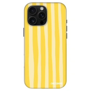 Θήκη για Apple iPhone 16 Pro Max - Lines lemon