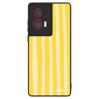 Θήκη για Motorola Edge 50 Fusion - Lines lemon