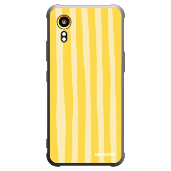 Θήκη για Samsung Galaxy Xcover 7 - Lines lemon