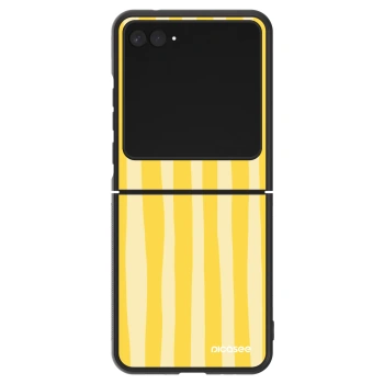 Θήκη για Motorola Razr 60 - Lines lemon