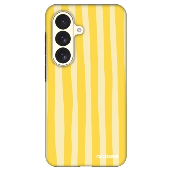 Picasee Fashion Case PowerShare pro Samsung Galaxy S26 - Lines lemon