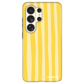 Θήκη για Samsung Galaxy S26 Ultra - Lines lemon