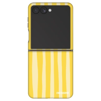 Θήκη για Samsung Galaxy Z Flip7 5G - Lines lemon