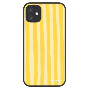 Picasee ULTIMATE CASE για Apple iPhone 11 - Lines lemon