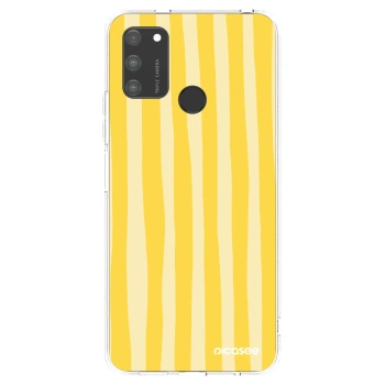 Θήκη για Honor 9A - Lines lemon