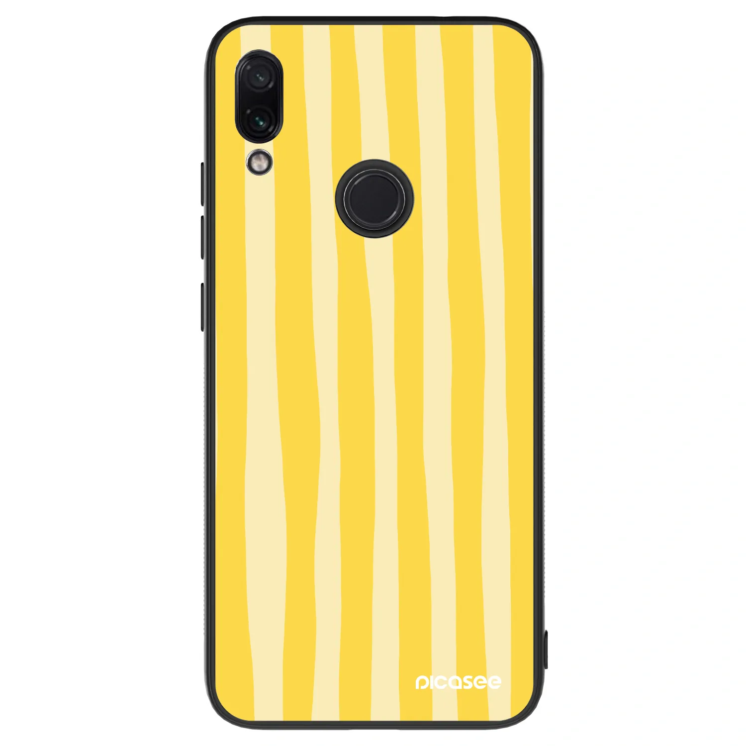 Picasee ULTIMATE CASE για Xiaomi Redmi Note 7 - Lines lemon
