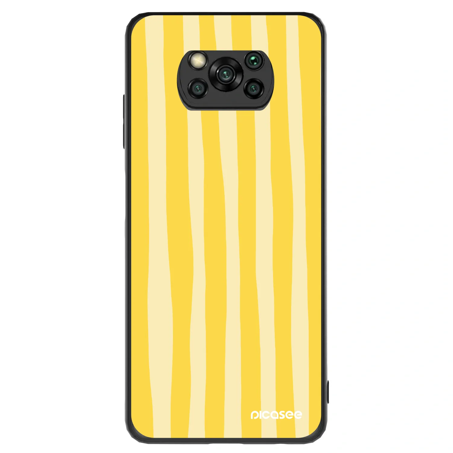 Picasee ULTIMATE CASE για Xiaomi Poco X3 - Lines lemon