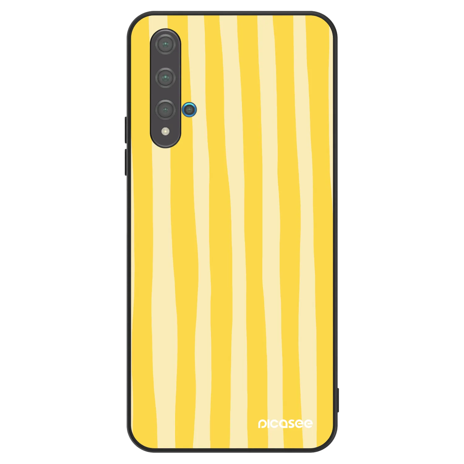 Picasee ULTIMATE CASE για Huawei Nova 5T - Lines lemon