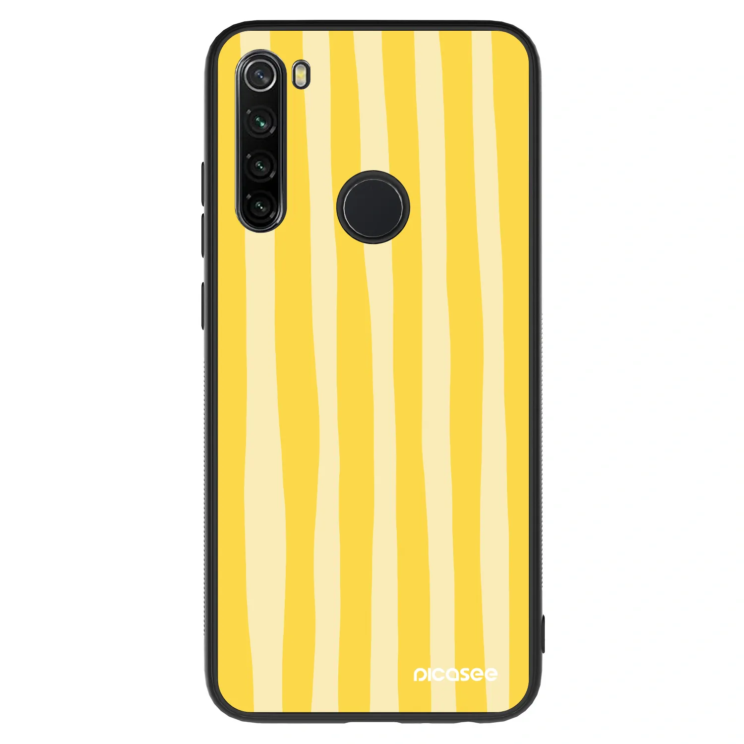 Picasee ULTIMATE CASE για Xiaomi Redmi Note 8 - Lines lemon