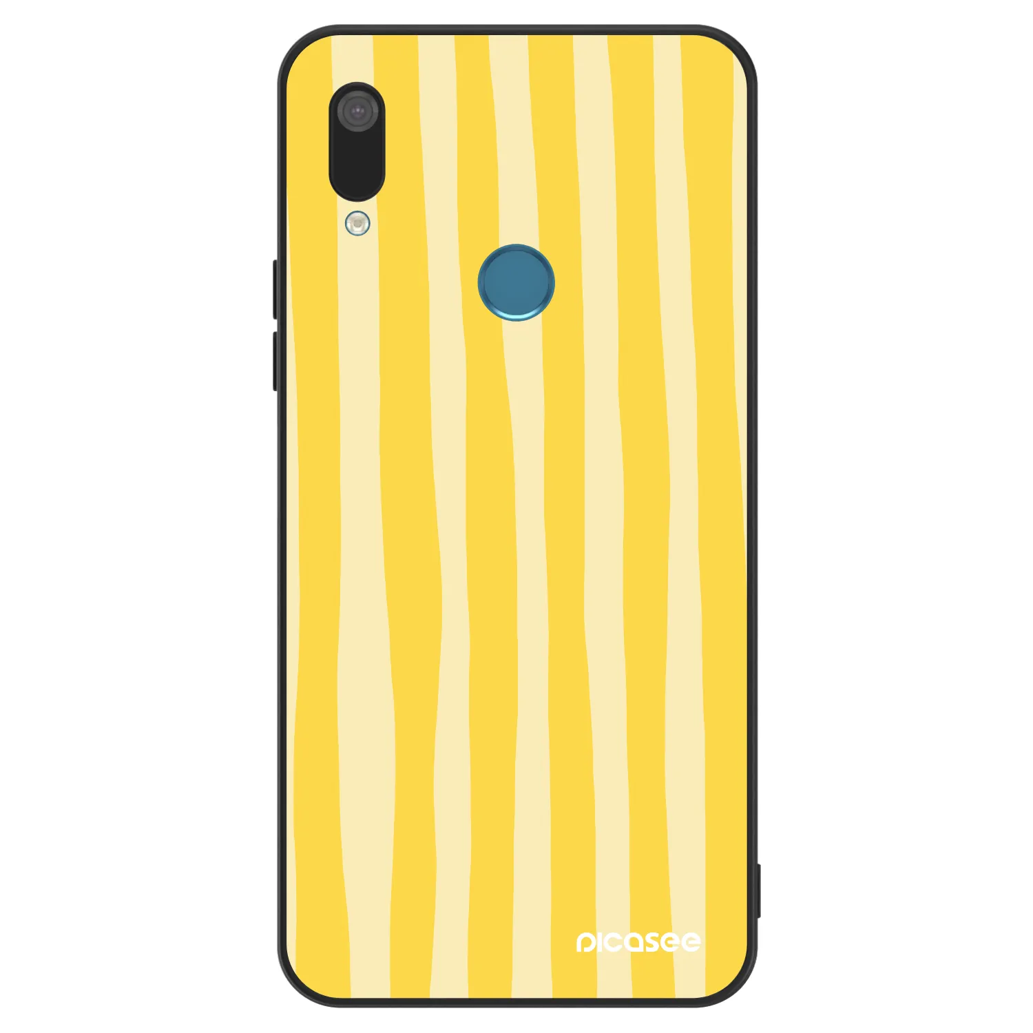 Picasee ULTIMATE CASE για Huawei Y7 2019 - Lines lemon