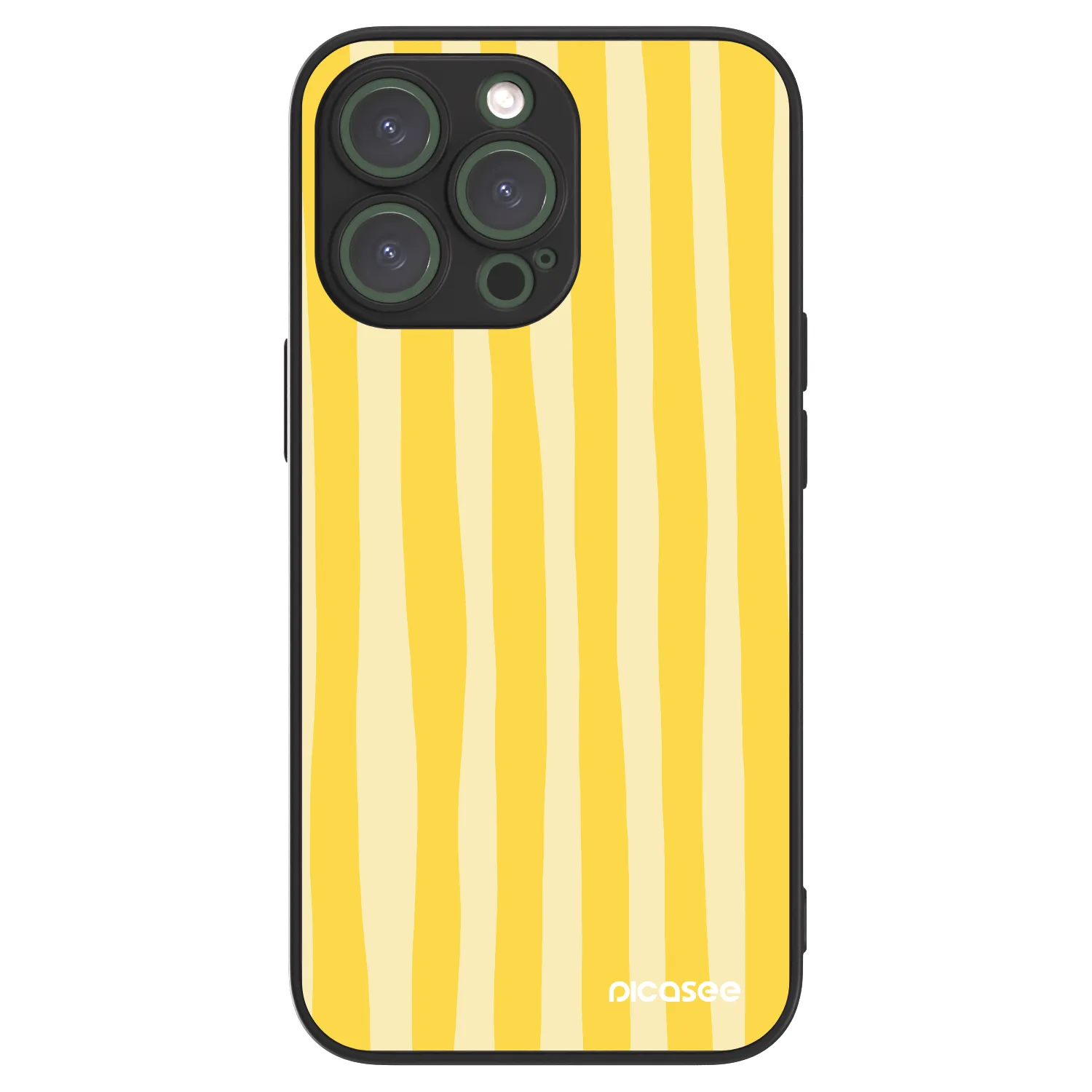 Picasee ULTIMATE CASE για Apple iPhone 13 Pro - Lines lemon