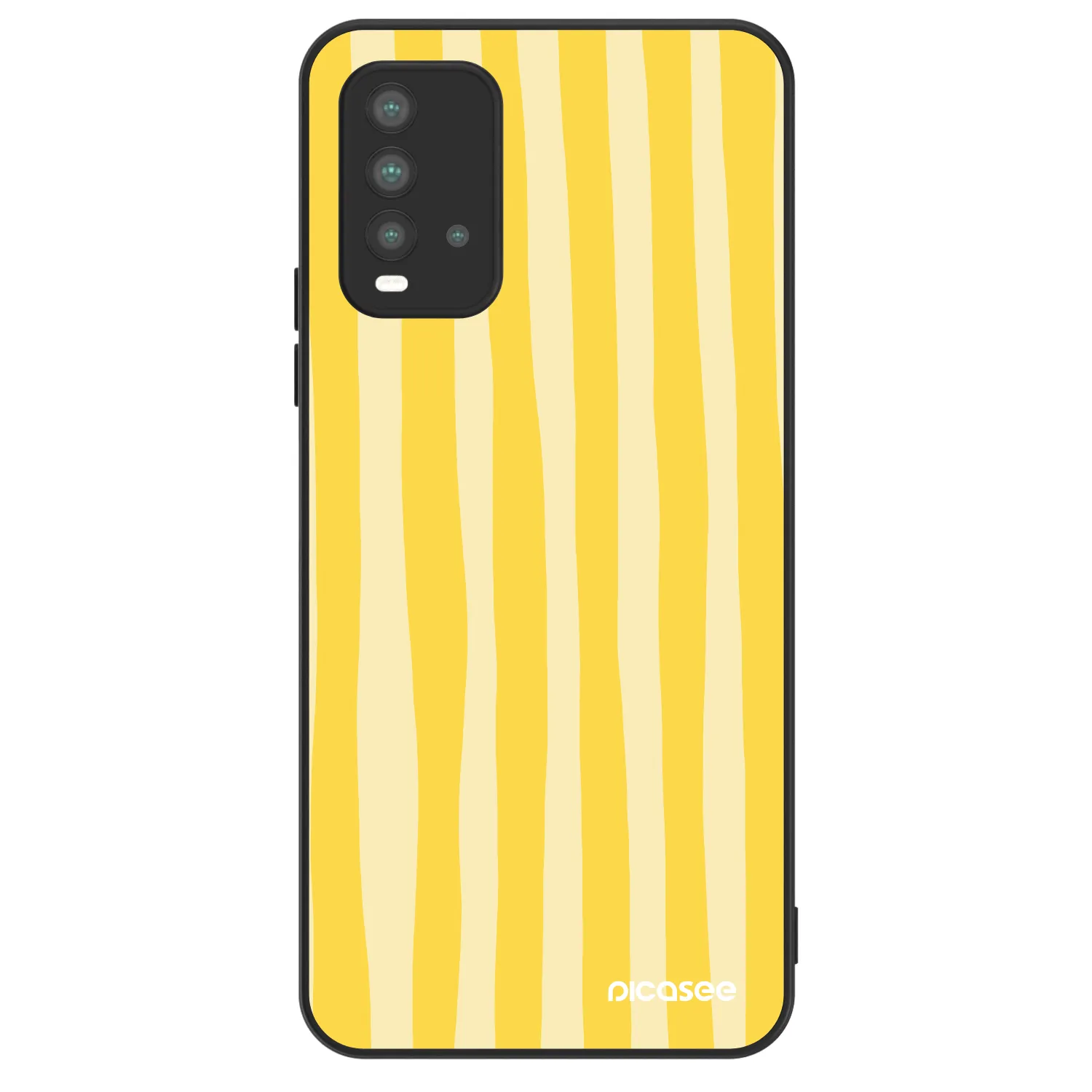 Picasee ULTIMATE CASE για Xiaomi Redmi 9T - Lines lemon