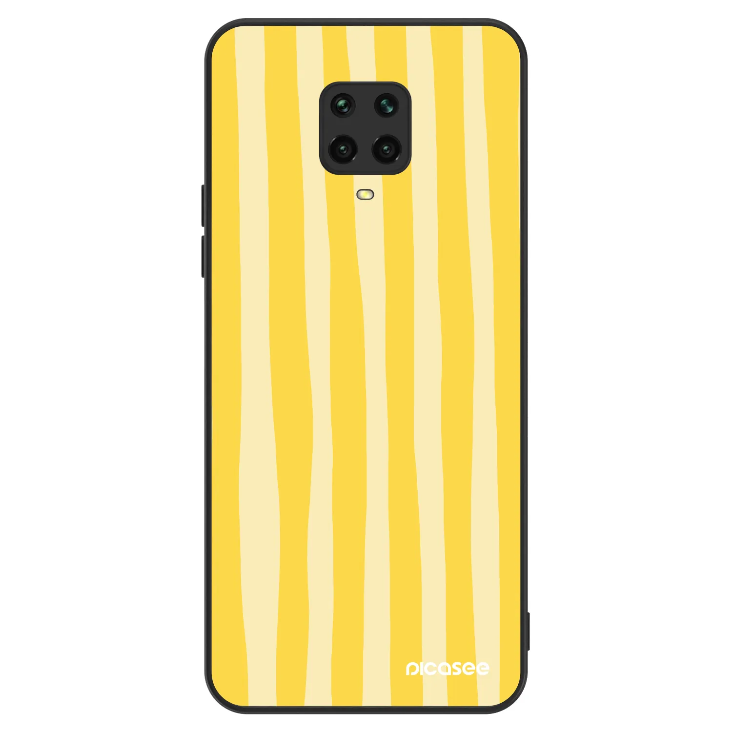 Picasee ULTIMATE CASE για Xiaomi Redmi Note 9S - Lines lemon