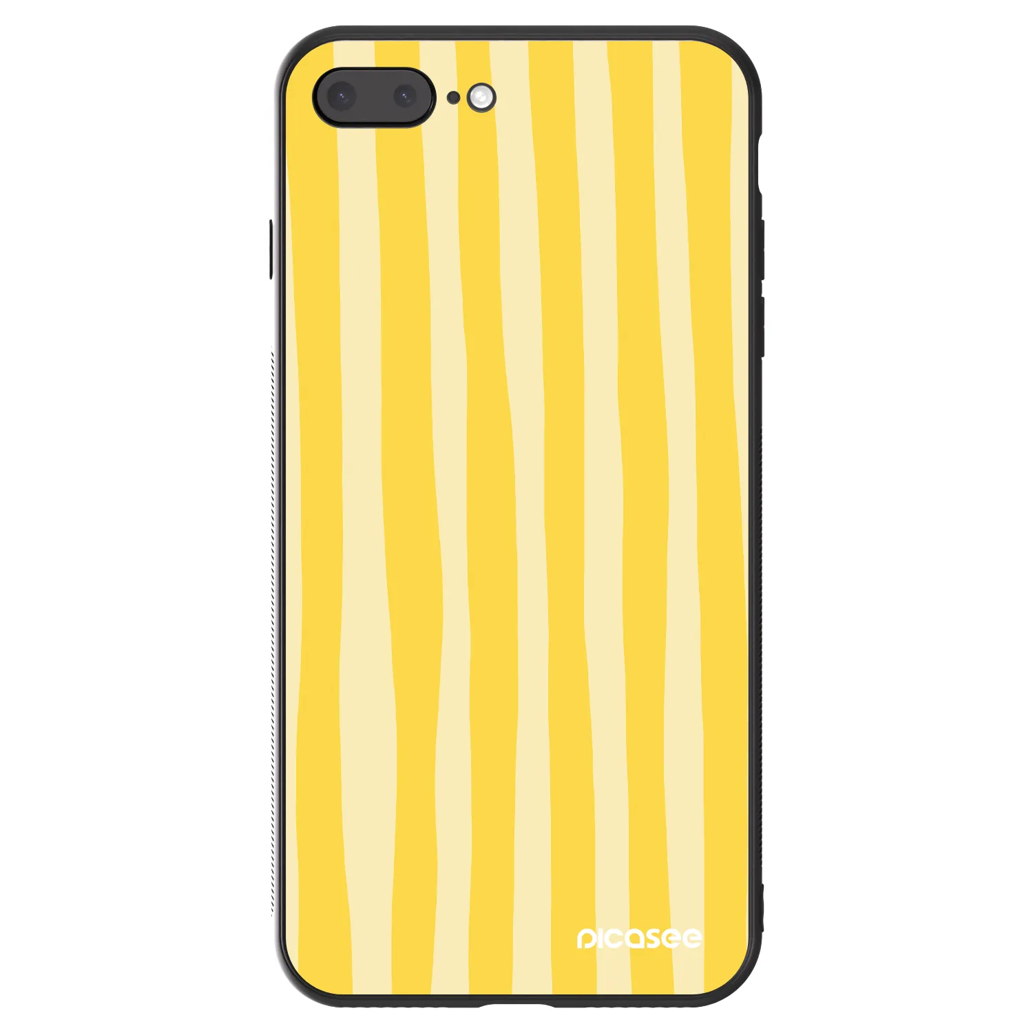 Picasee ULTIMATE CASE για Apple iPhone 8 Plus - Lines lemon
