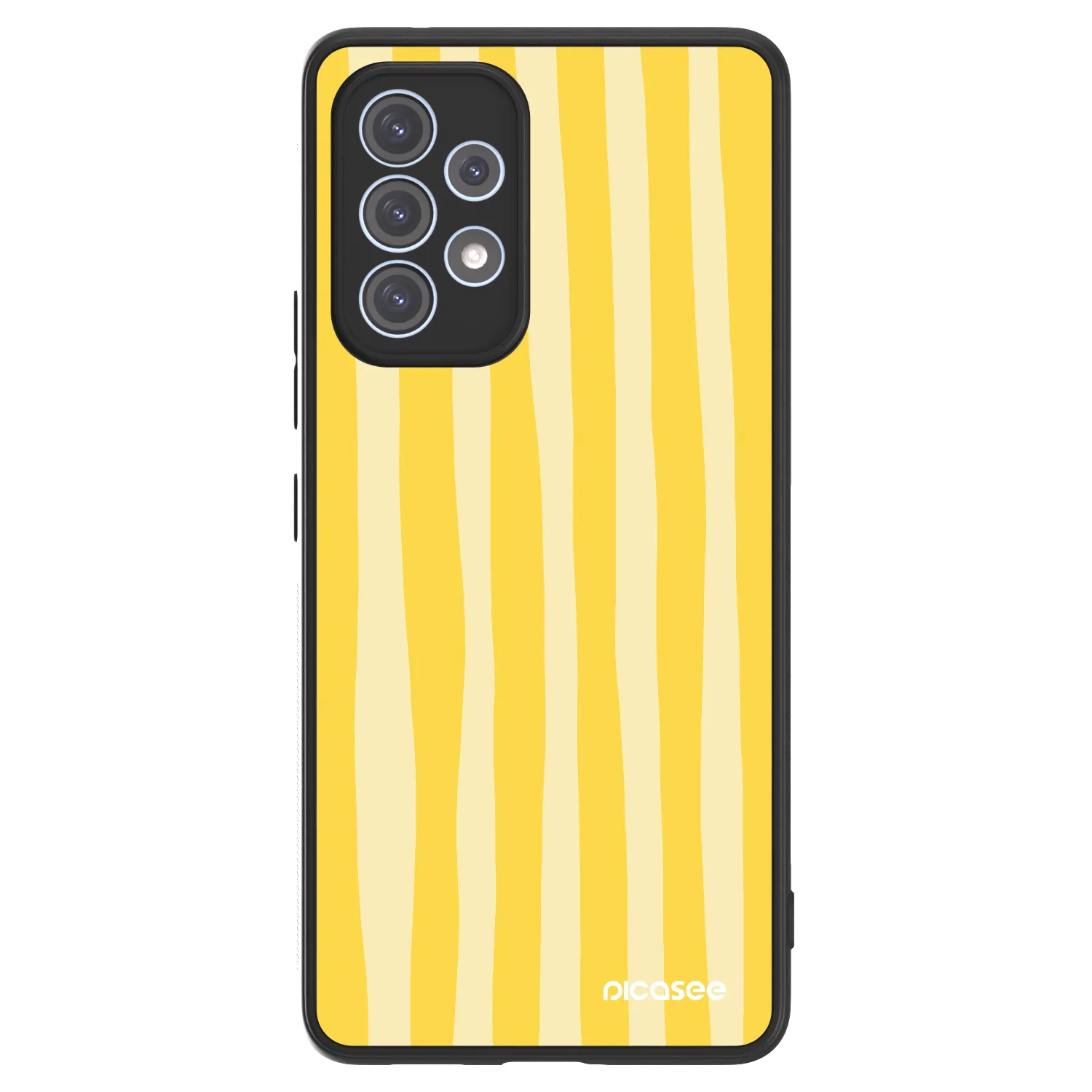Picasee ULTIMATE CASE για Samsung Galaxy A53 5G A536 - Lines lemon