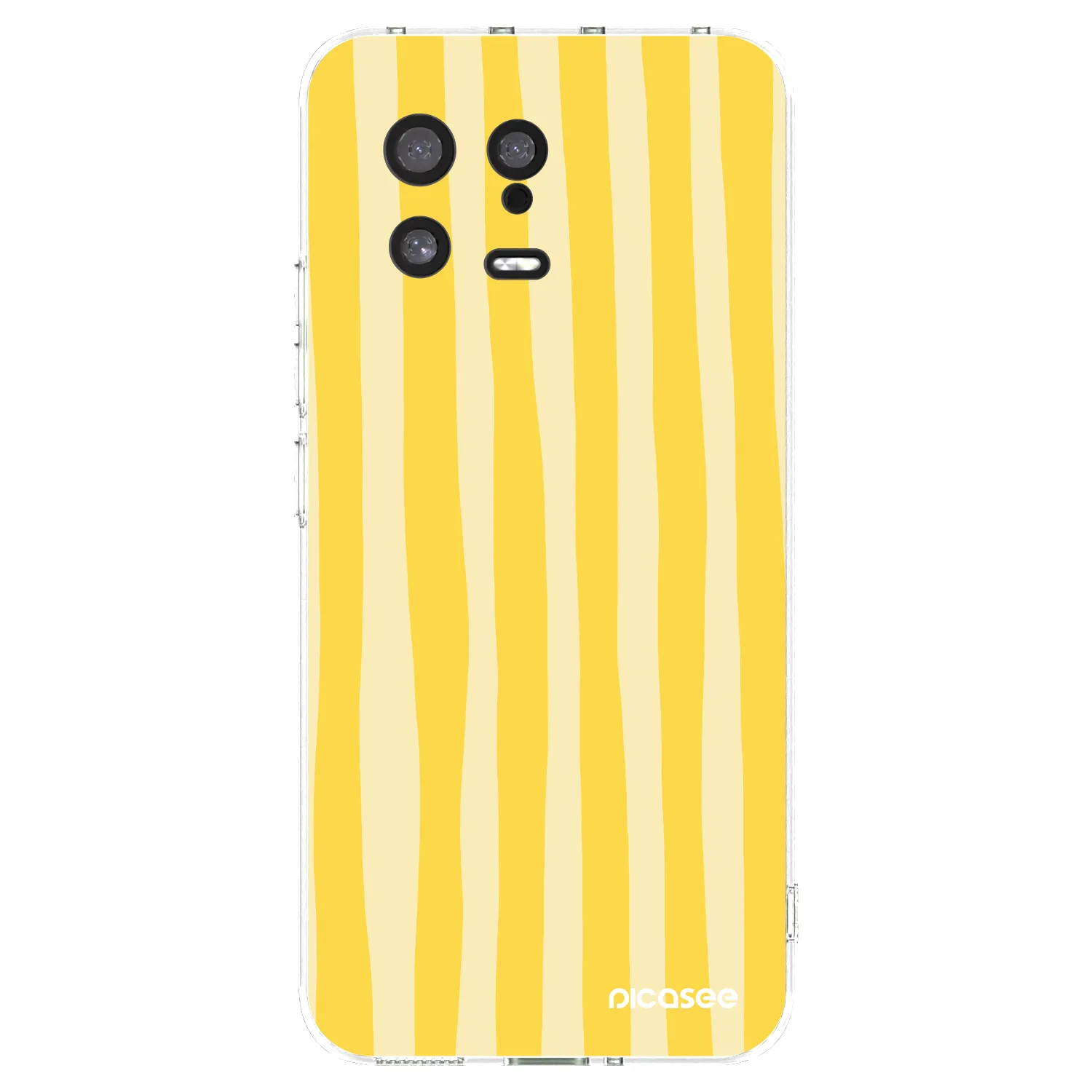 Picasee διαφανής θήκη σιλικόνης Xiaomi 13 - Lines lemon