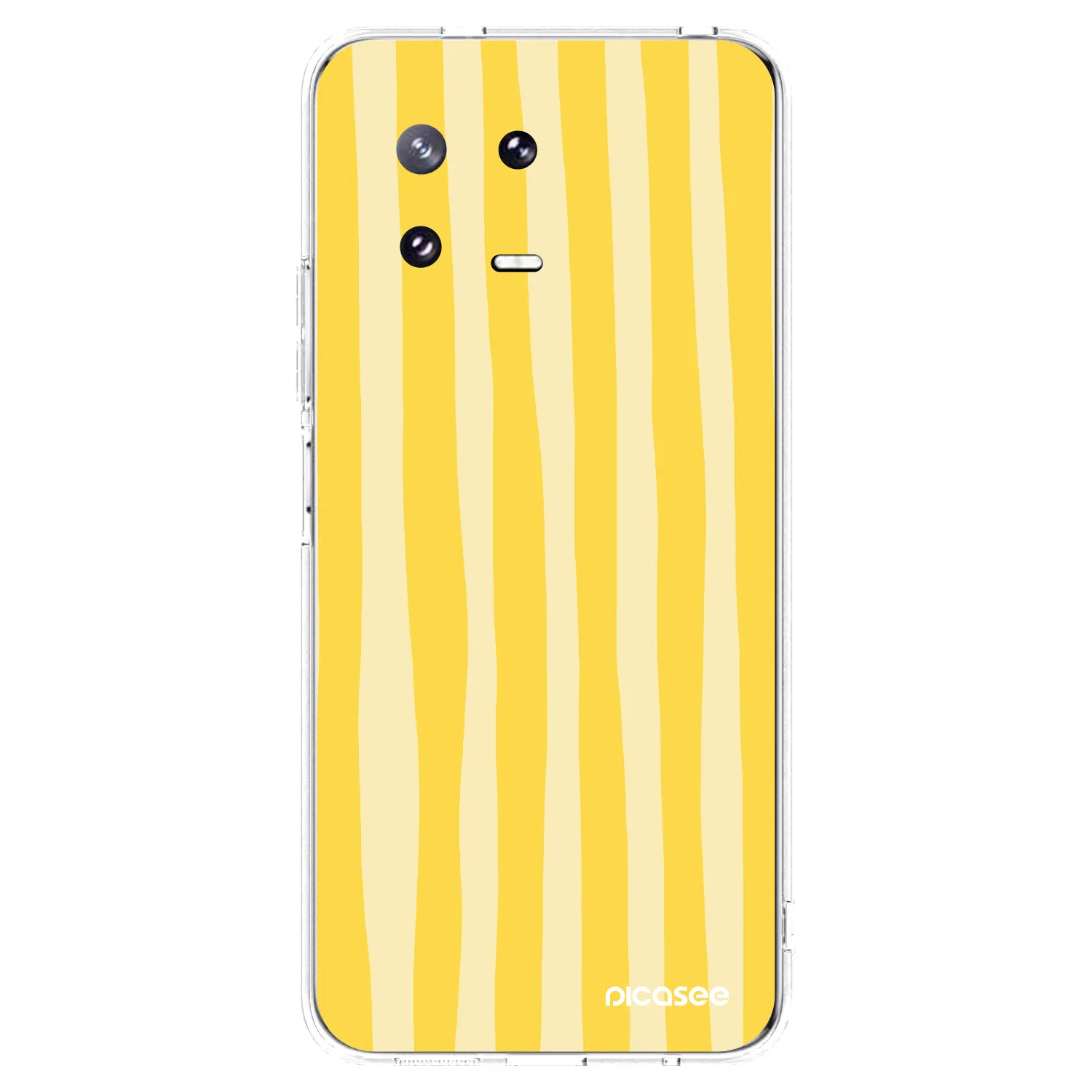 Picasee διαφανής θήκη σιλικόνης Xiaomi 13 Pro - Lines lemon