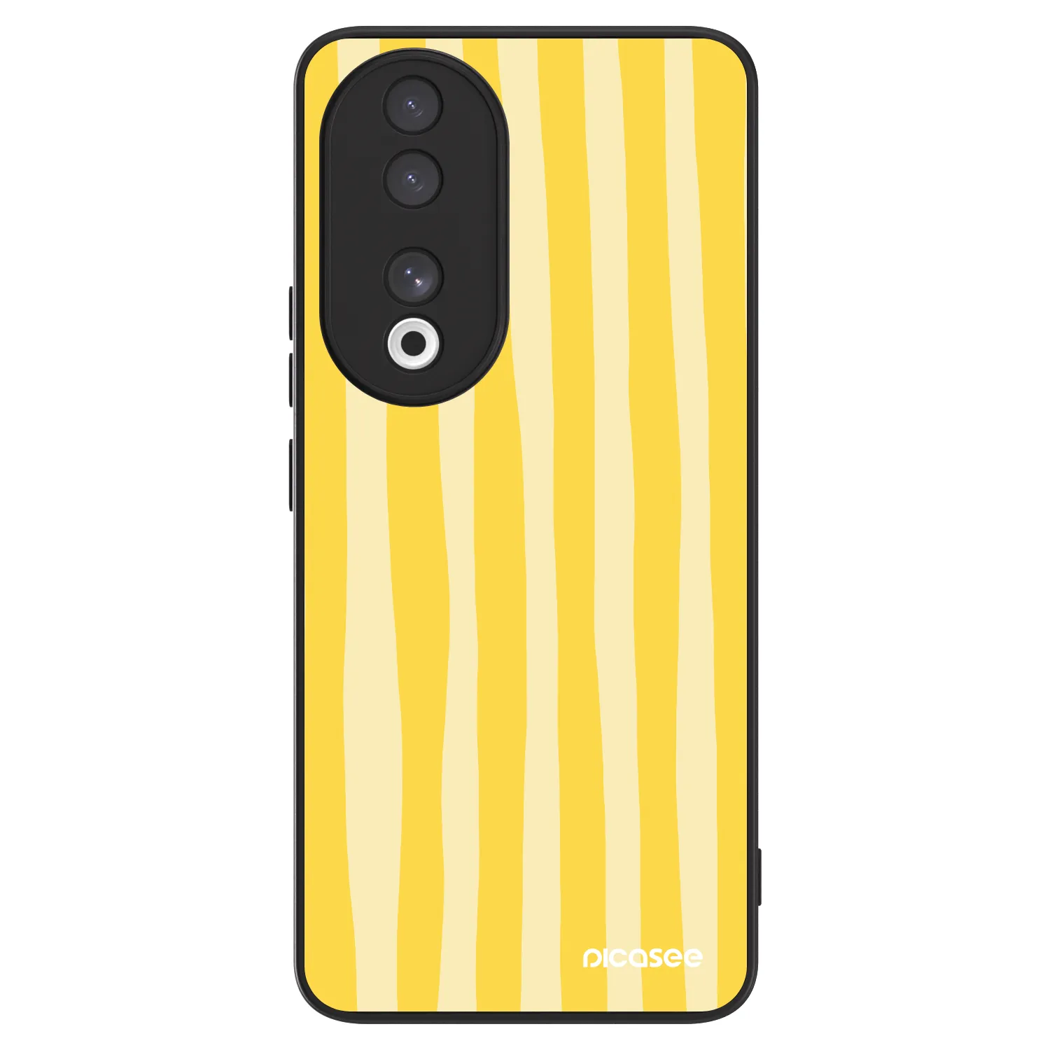 Picasee ULTIMATE CASE για Honor 90 5G - Lines lemon