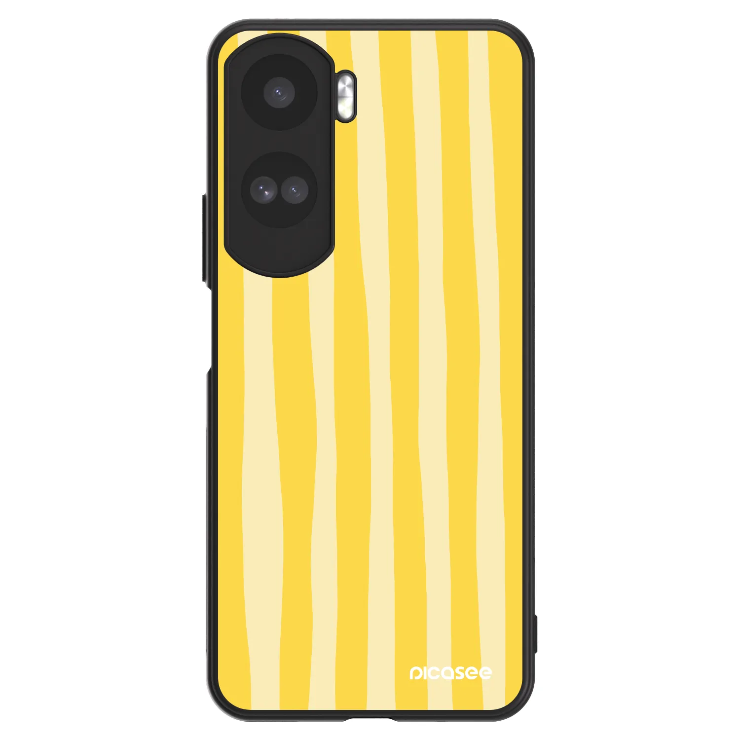 Picasee ULTIMATE CASE για Honor 90 Lite 5G - Lines lemon
