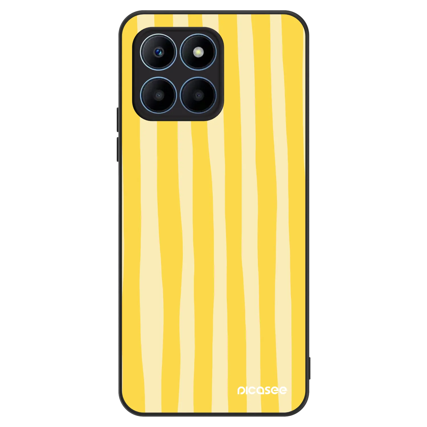 Picasee ULTIMATE CASE για Honor 70 Lite - Lines lemon