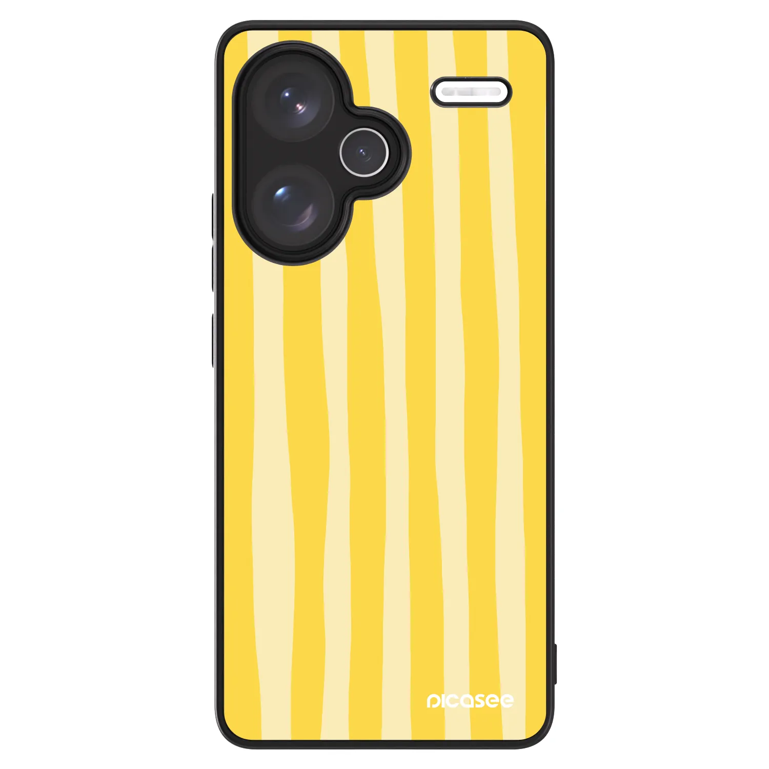 Picasee ULTIMATE CASE για Xiaomi Redmi Note 13 Pro+ 5G - Lines lemon