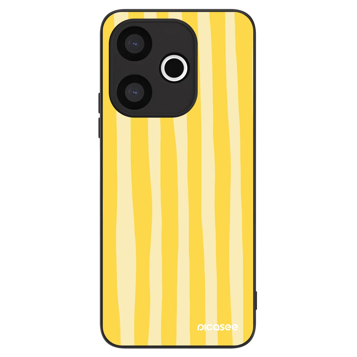 Picasee ULTIMATE CASE για Xiaomi Redmi 13 4G - Lines lemon
