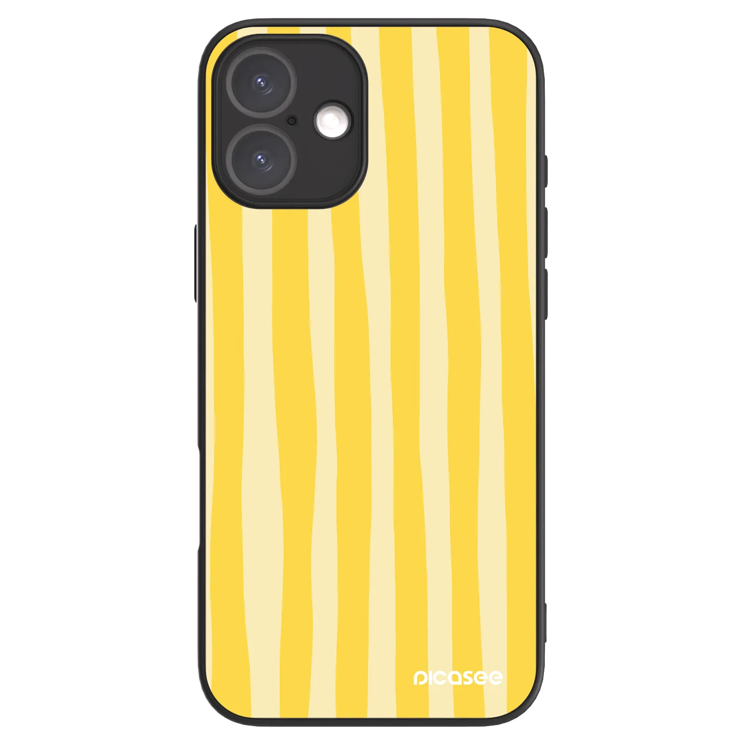 Picasee ULTIMATE CASE για Apple iPhone 16 Plus - Lines lemon