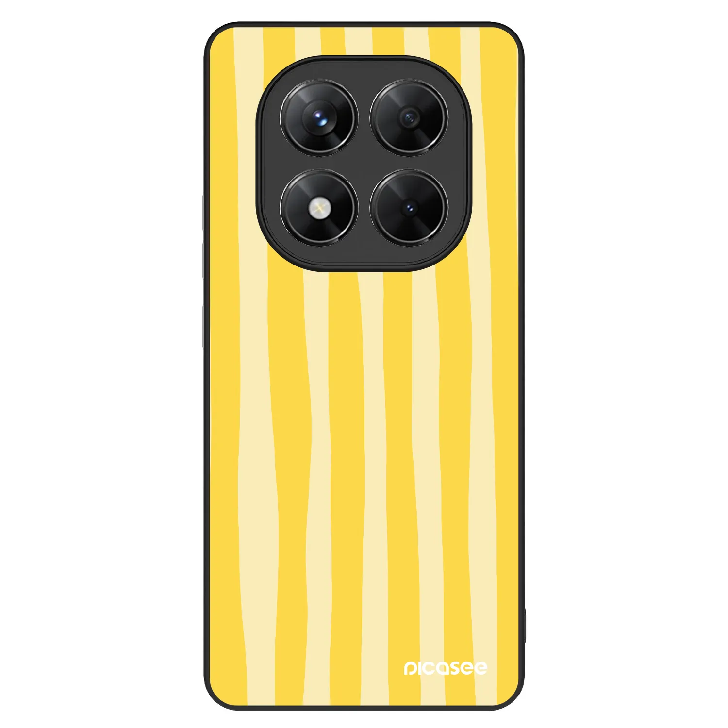 Picasee ULTIMATE CASE για Xiaomi Redmi Note 14 Pro 5G - Lines lemon