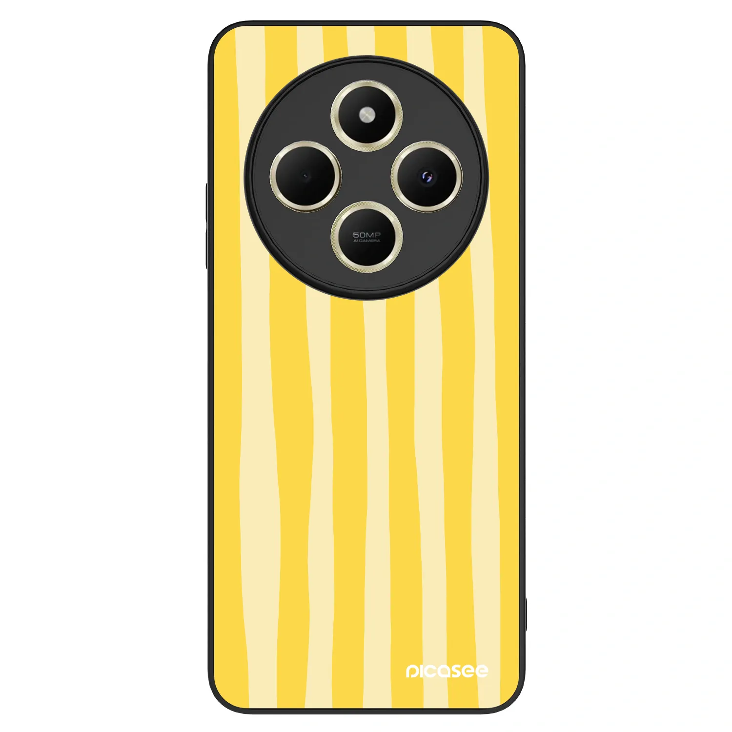 Picasee ULTIMATE CASE για Xiaomi Redmi 14C - Lines lemon