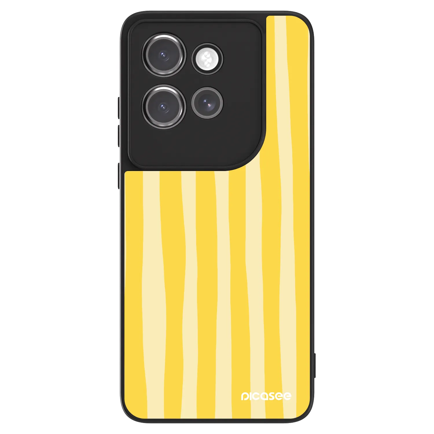 Picasee ULTIMATE CASE για Motorola Edge 50 Neo - Lines lemon