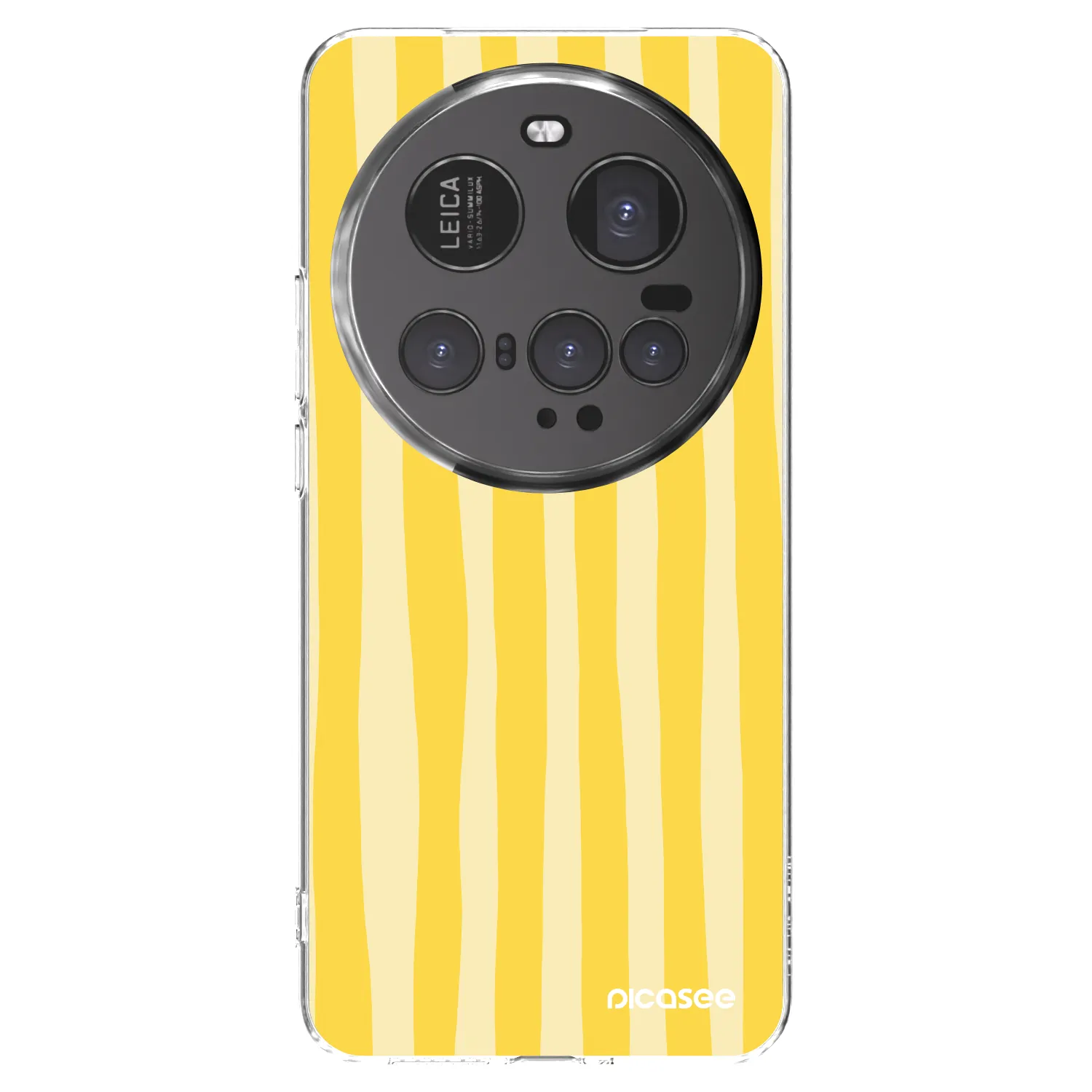 Picasee διαφανής θήκη σιλικόνης Xiaomi 15 Ultra - Lines lemon