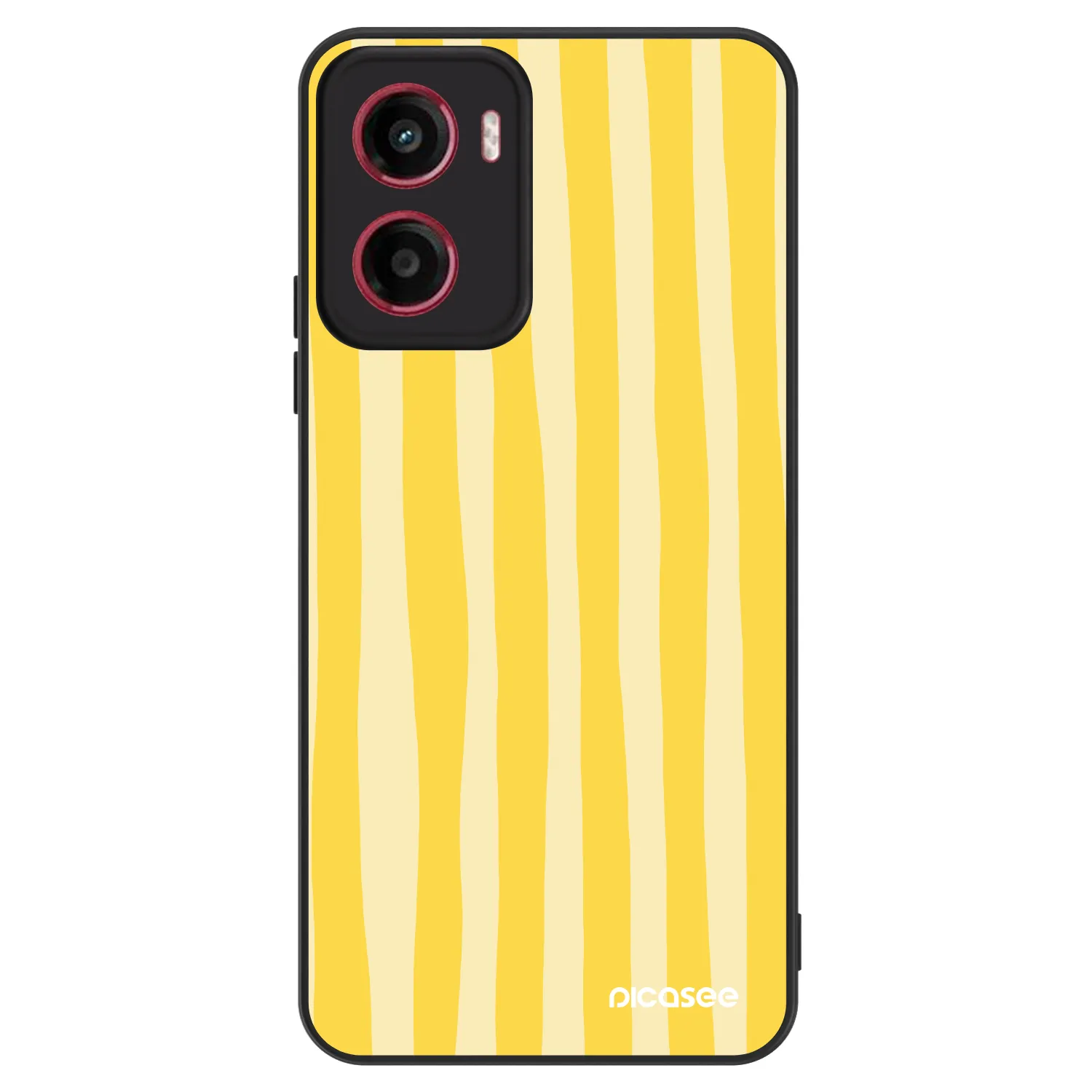 Picasee ULTIMATE CASE για Motorola Moto G05 - Lines lemon