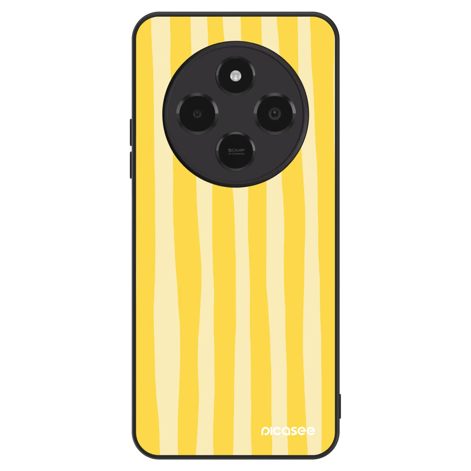 Picasee ULTIMATE CASE για Xiaomi Poco C75 - Lines lemon