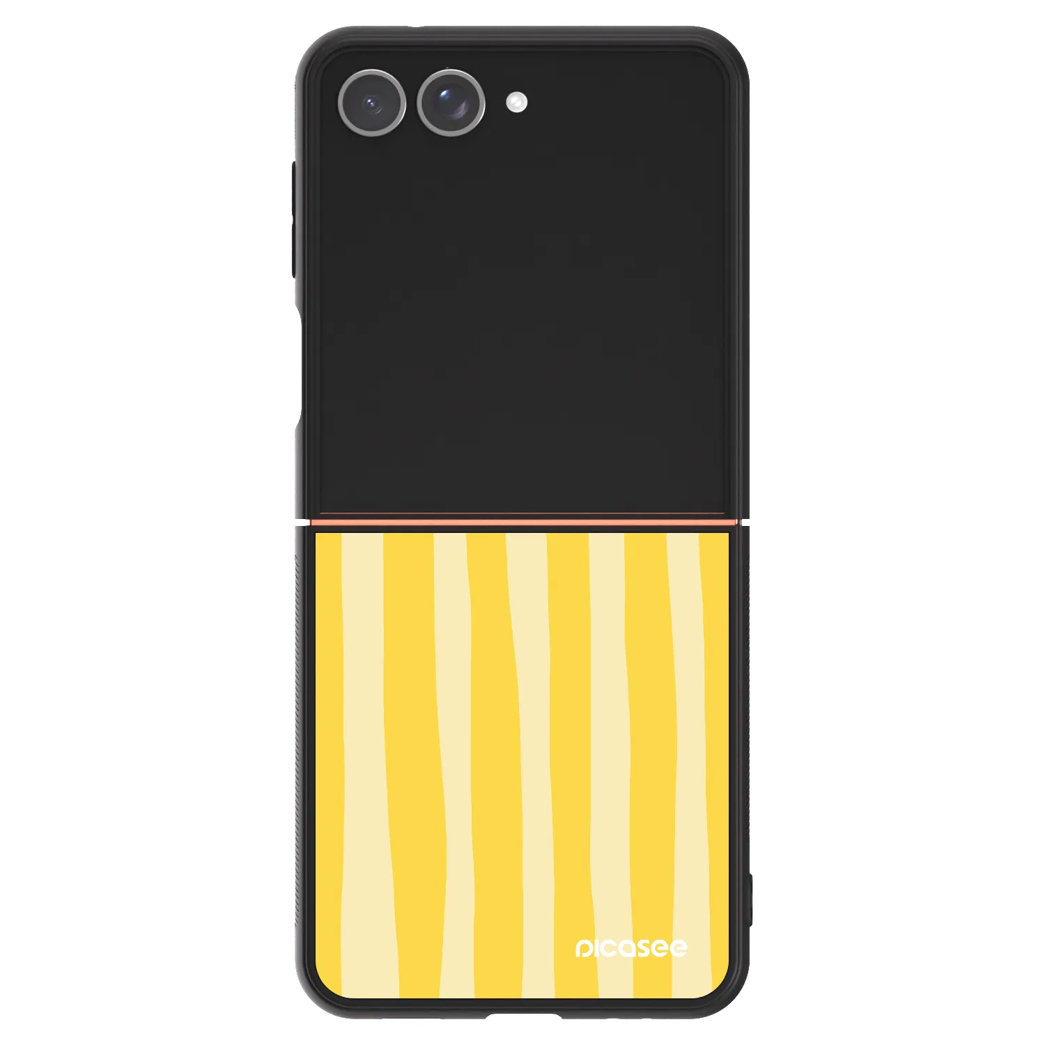Picasee ULTIMATE CASE για Samsung Galaxy Z Flip7 5G - Lines lemon