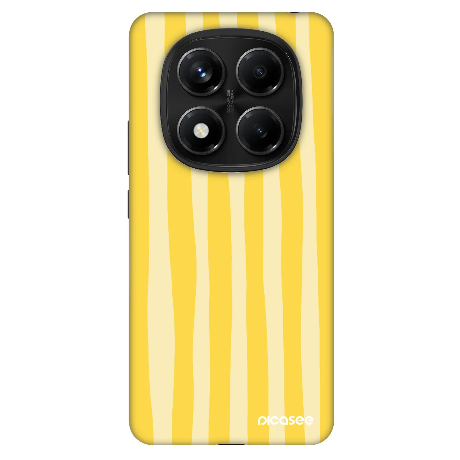 Picasee Fashion Case για Xiaomi Redmi Note 14 Pro 5G - Lines lemon