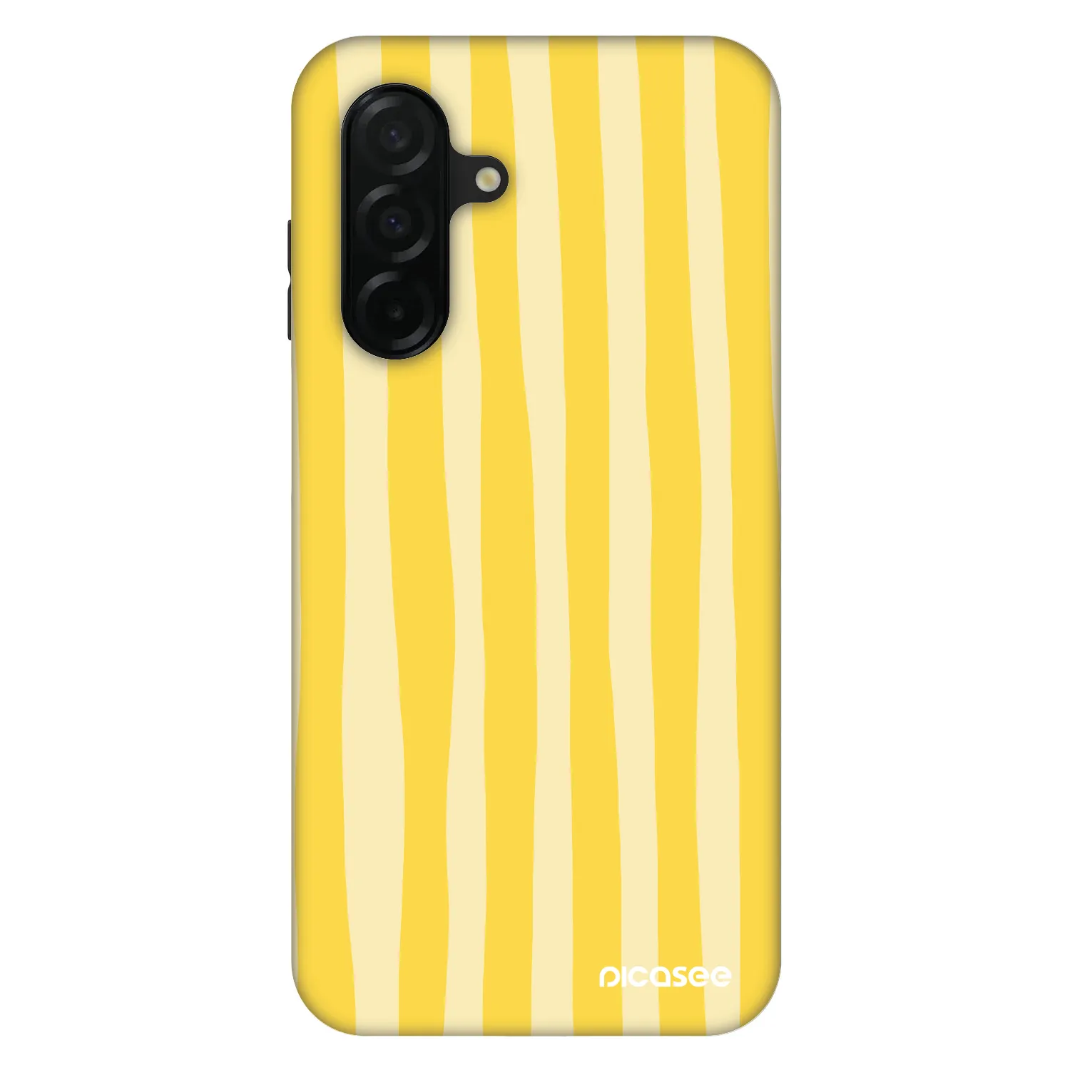 Picasee Fashion Case για Samsung Galaxy A26 5G A266B - Lines lemon
