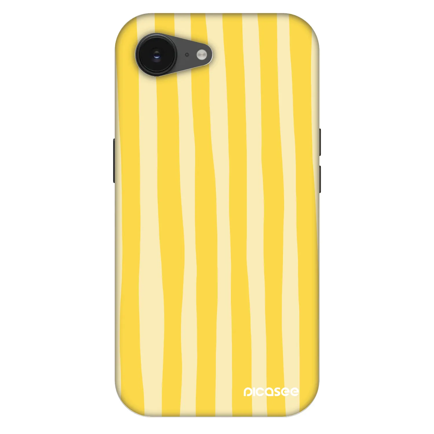 Picasee Fashion Case MagSafe για Apple iPhone 16e - Lines lemon