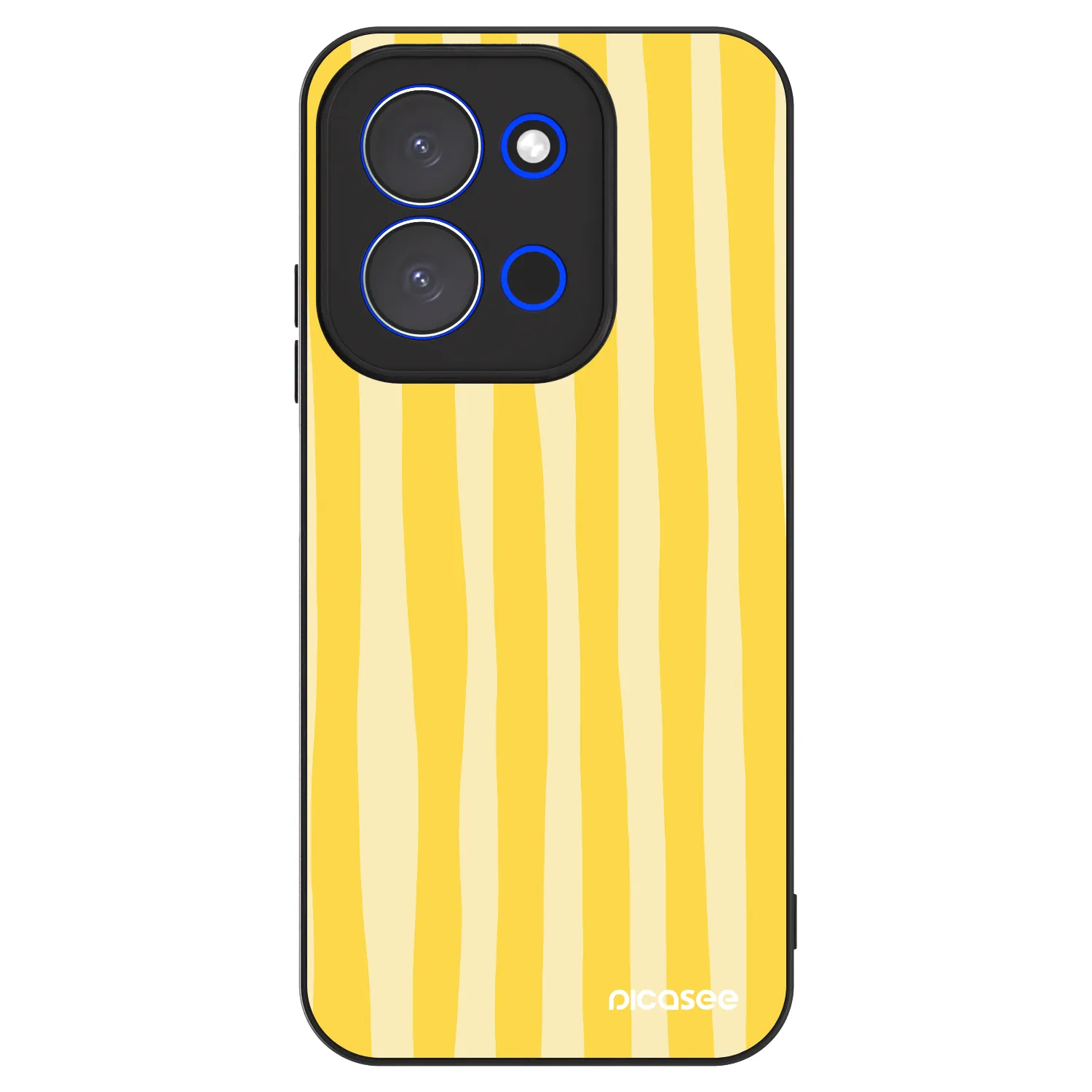 Picasee ULTIMATE CASE για Xiaomi Redmi 15C 4G - Lines lemon