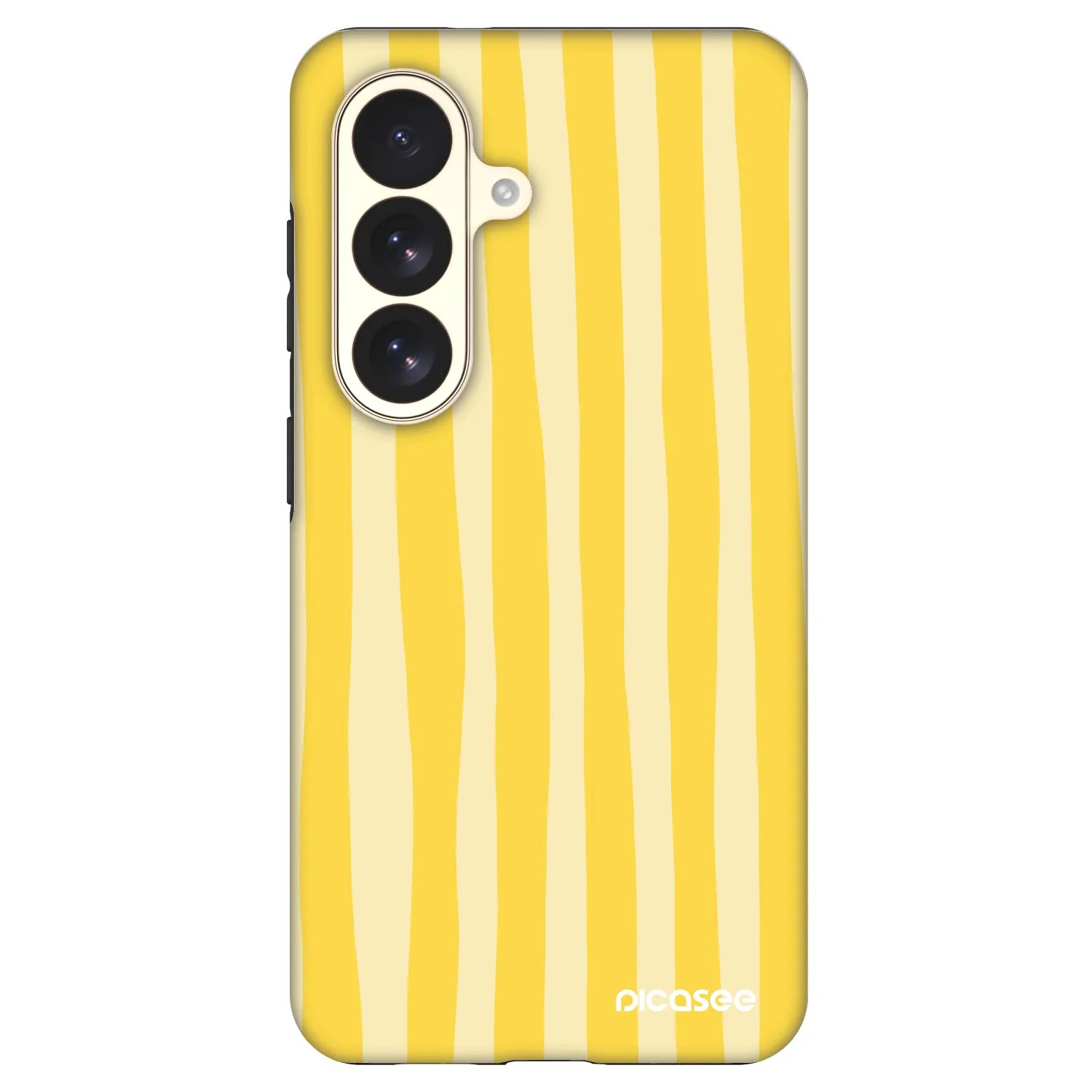 Picasee Fashion Case PowerShare pro Samsung Galaxy S26 - Lines lemon