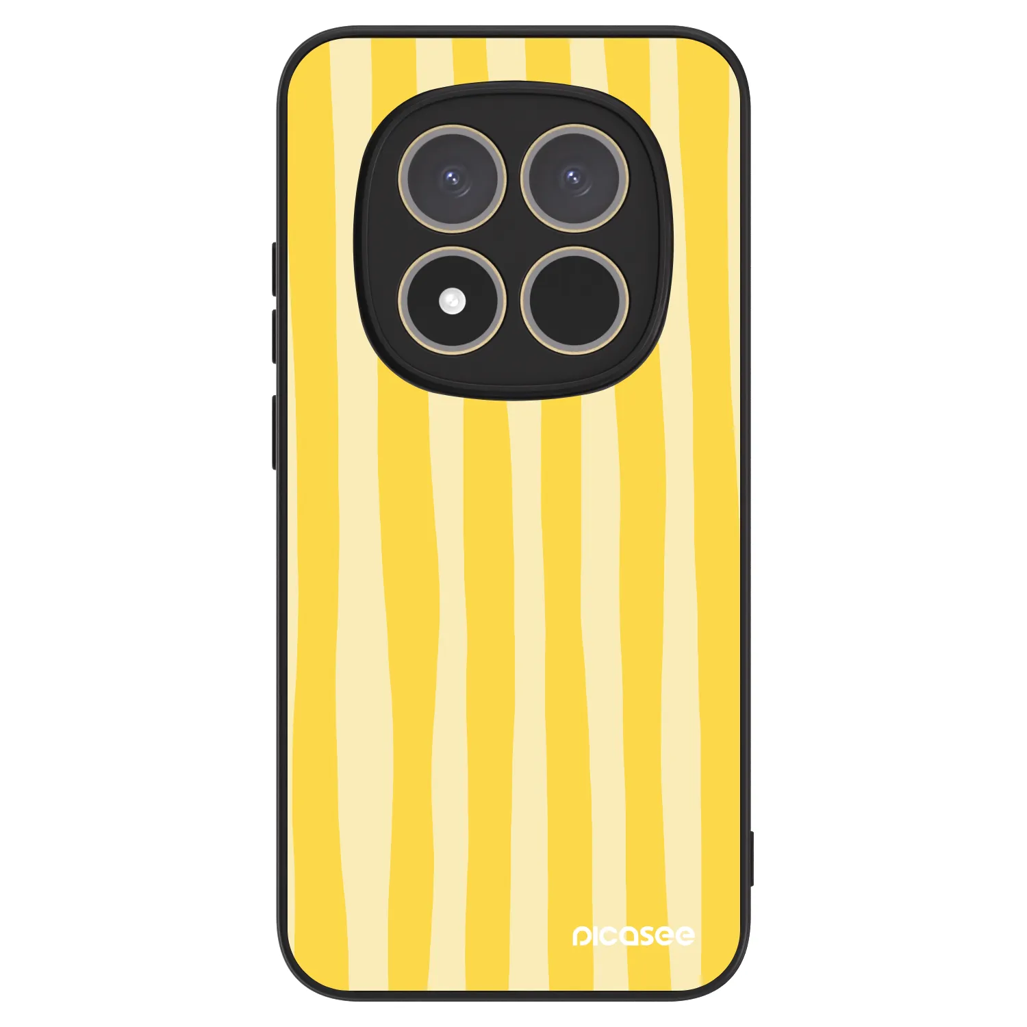 Picasee ULTIMATE CASE για Xiaomi Redmi Note 15 Pro 5G - Lines lemon