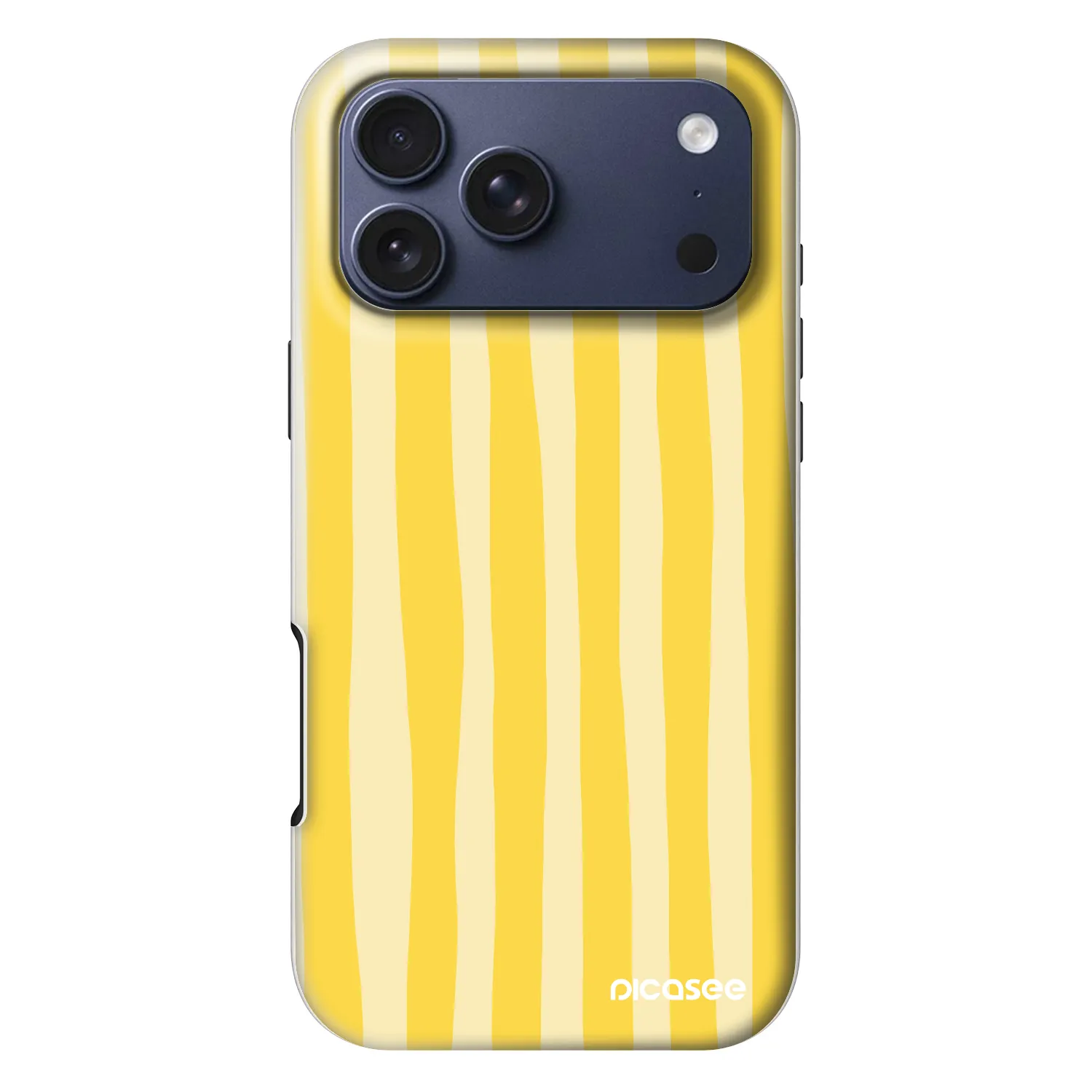Picasee Fashion Case MagSafe για Apple iPhone 18 Pro Max - Lines lemon